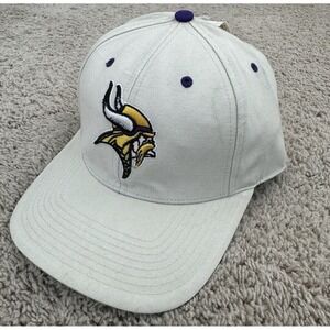 Minnesota Vikings Hat Fitted 7 1/8 Tan Wool Blend Embroidered Logo Twins Ent Cap